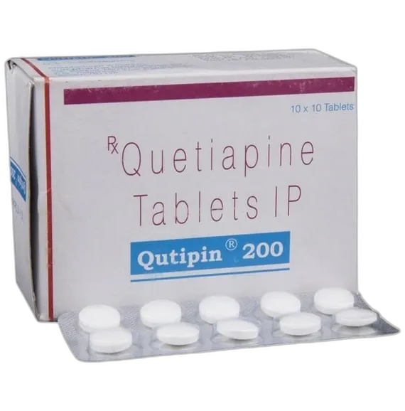 qutipin 200mg tablet 10's